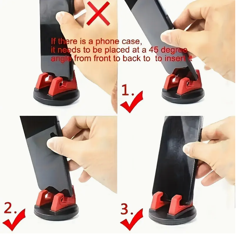360° Rotatable Car Phone Holder – Universal Anti-Slip Dashboard Mount for GPS Navigation & Hands-Free Driving