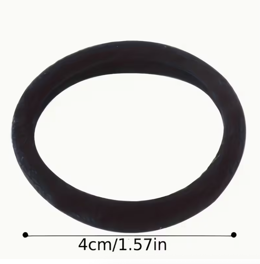 10PCS Black Hair Ties Set – High Elasticity Seamless Hair Bands for Women & Girls | Durable No-Damage Ponytail Hair Elastics