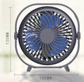 New desktop small fan Rechargeable desktop fan Portable office student dormitory home mini fan Mute(Random color)