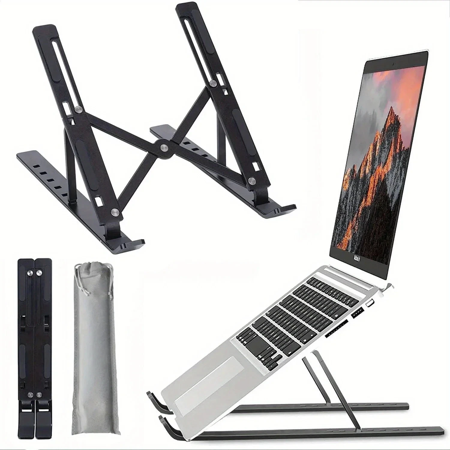Portable Laptop Stand Adjustable Foldable Notebook Tablet Holder Laptop Standesk