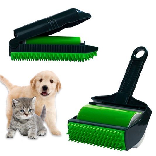 Portable Washable Lint Remover Roller – Reusable Pet Hair, Dust & Clothes Cleaning Sticky Roller