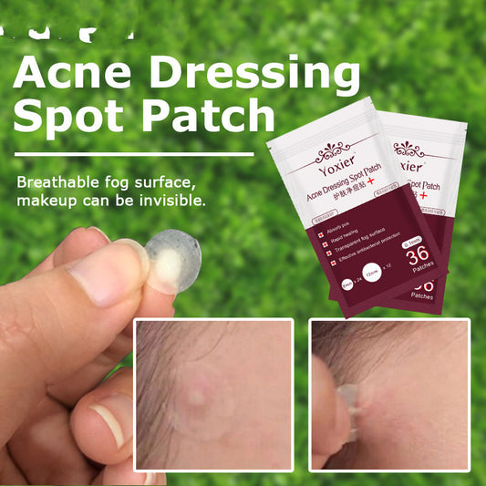 Invisible Acne Patch Set – Hydrocolloid Blemish Stickers for Pimple Treatment & Spot Protection