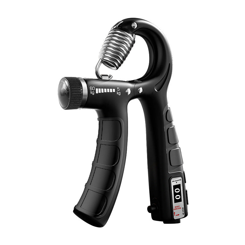 Adjustable Hand Grip Strengthener 11–132 lbs – Forearm, Wrist & Finger Exerciser for Grip Strength Training (Black)