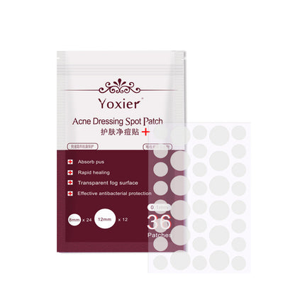 Invisible Acne Patch Set – Hydrocolloid Blemish Stickers for Pimple Treatment & Spot Protection