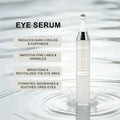 ZIVRA Anti Dark Circle Eye Serum with 5% Caffeine – De-Puffing & Anti-Ageing Under Eye Serum with 360° Roller Applicator 20ml