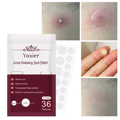 Invisible Acne Patch Set – Hydrocolloid Blemish Stickers for Pimple Treatment & Spot Protection