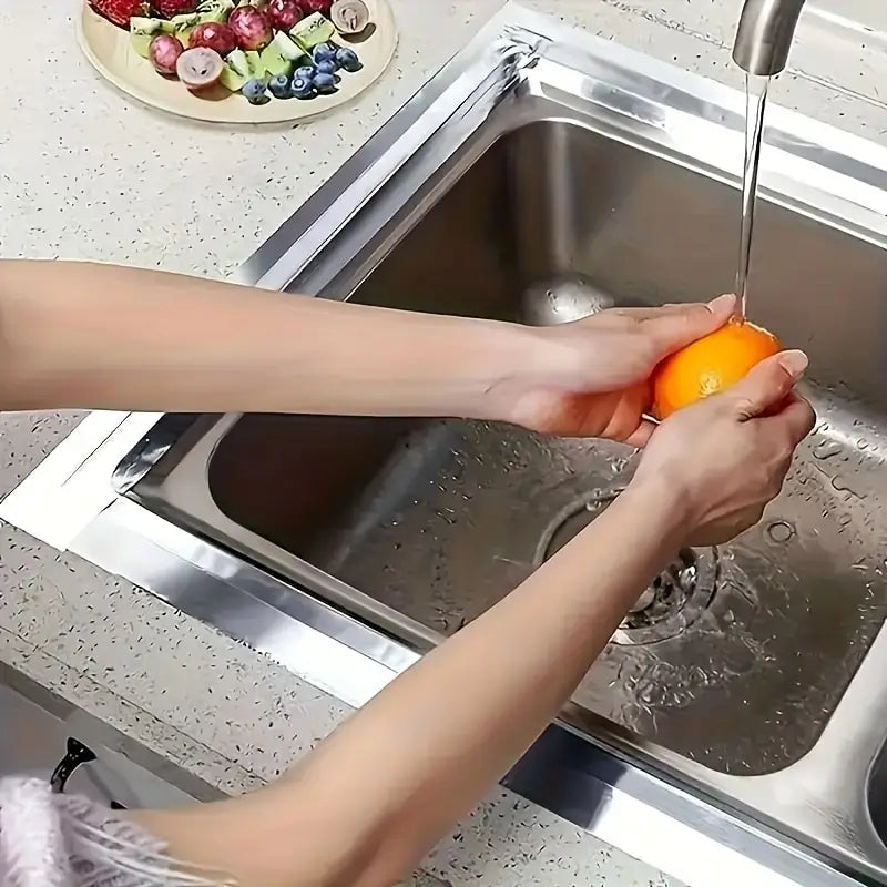 Heavy-Duty Aluminum Foil Tape – Waterproof Heat & Oil Resistant Sealing Tape for Kitchen, Bathroom & Countertops