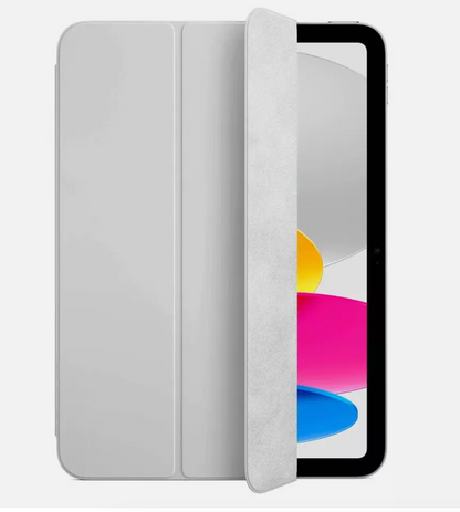 11-Inch Smart Leather Case for iPad 11th Generation 2025 – Stand Cover with Auto Sleep/Wake Protection (UK Compatible)