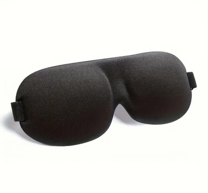 3D Sleep Eye Mask with Blackout Shade – Comfortable Breathable Eye Protection Mask for Travel, Airplane & Deep Sleep