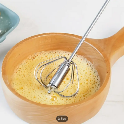 Stainless Steel Multi-Function Whisk & Milk Frother – Handheld Egg Beater & Cream Mixer for Baking, Coffee & Kitchen Use (1PC)