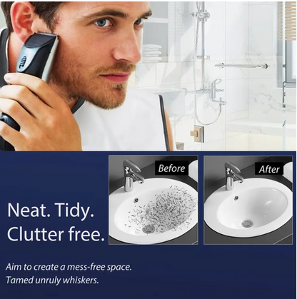 1pc Beard Bib – Non-Stick Beard Catcher Apron for Men, Easy Grooming and Trimming, Universal Fit