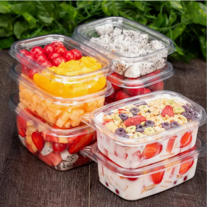 10-Pack Reusable Food Storage Containers 350ml – Leakproof Airtight Stackable Containers for Microwave, Freezer & Meal Prep