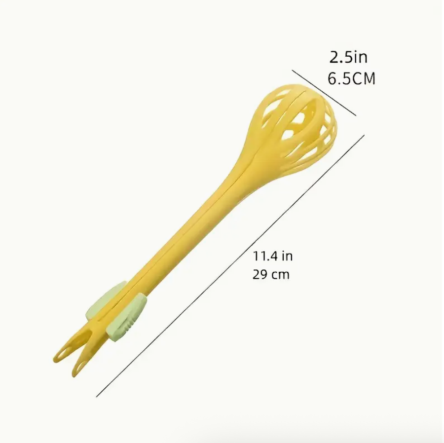 2-in-1 Manual Egg Beater & Handheld Blender – Ergonomic Hand Mixer for Whisking, Beating & Mixing Kitchen Ingredients