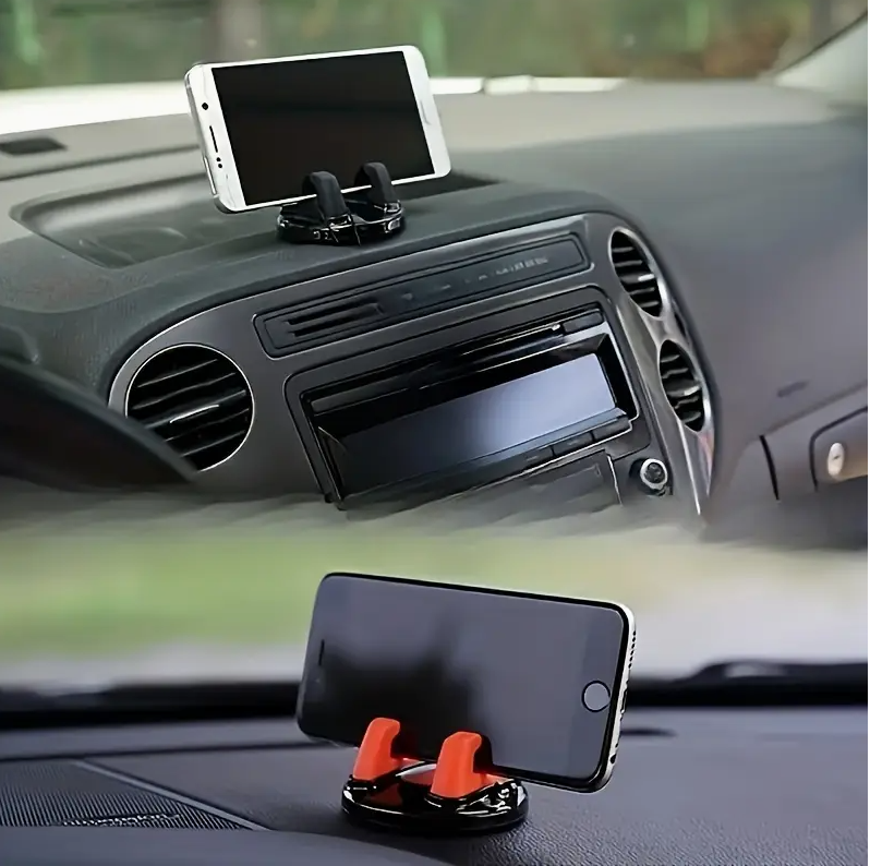 360° Rotatable Car Phone Holder – Universal Anti-Slip Dashboard Mount for GPS Navigation & Hands-Free Driving