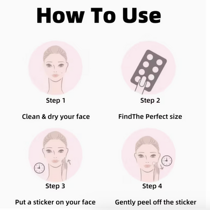 160pcs Acne Pimple Patches – Invisible Hydrocolloid Spot Covers for Acne, Blemishes & Sensitive Skin