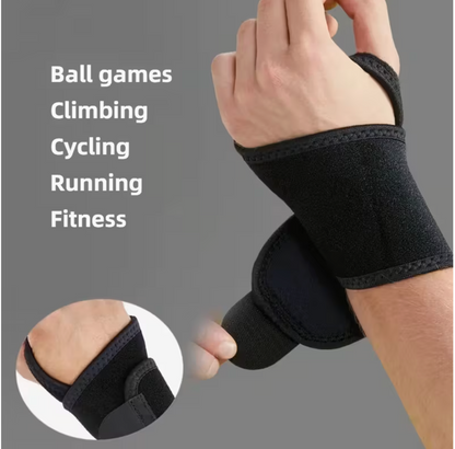 Professional Compression Wrist Support Band – Lifting Wristbands for Gym, Fitness, Sports & Joint Stability (1PC)