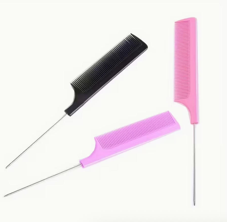 Professional Rat Tail Hair Comb 1PC – Anti-Static Styling & Sectioning Comb for Hair Dyeing, Parting & Salon Use