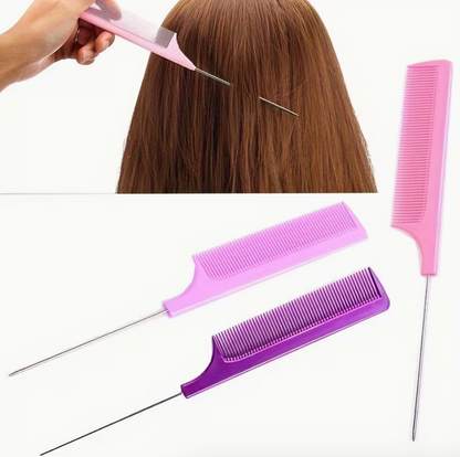 Professional Rat Tail Hair Comb 1PC – Anti-Static Styling & Sectioning Comb for Hair Dyeing, Parting & Salon Use