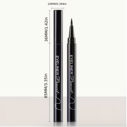 3PCS Black Liquid Eyeliner Pen Set – Quick Dry, Waterproof & Smudge-Proof Long-Lasting Eye Makeup