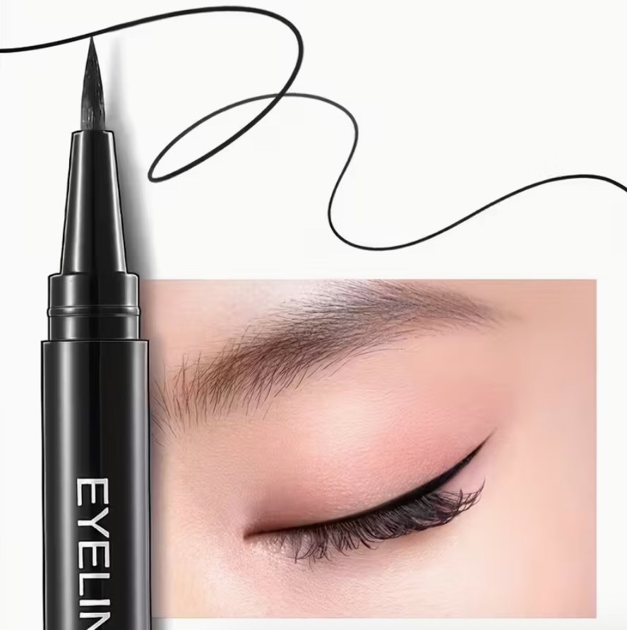 3PCS Black Liquid Eyeliner Pen Set – Quick Dry, Waterproof & Smudge-Proof Long-Lasting Eye Makeup