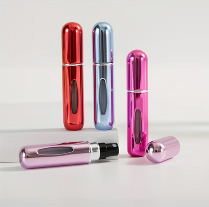 5ml Portable Perfume Refill Bottle with Spray – Travel Size Empty Atomizer Refillable Fragrance Container (1 Pack)