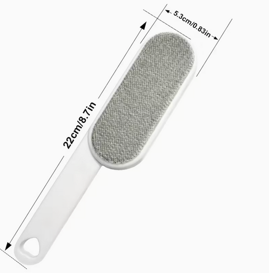 Dual-Sided Electrostatic Pet Hair Remover Brush