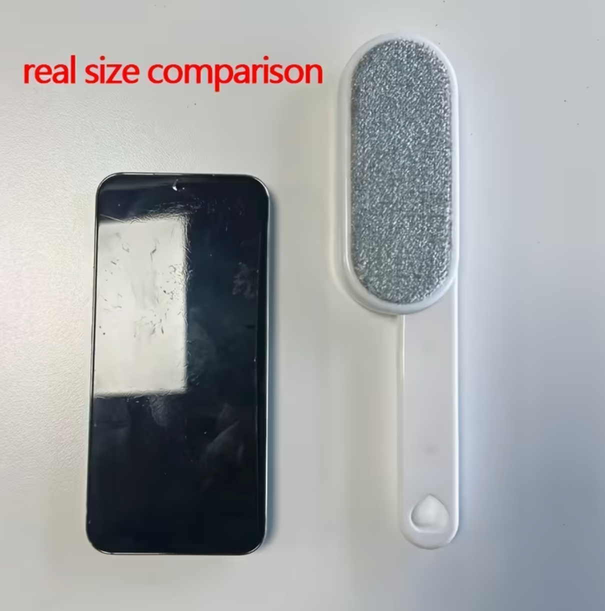 Dual-Sided Electrostatic Pet Hair Remover Brush