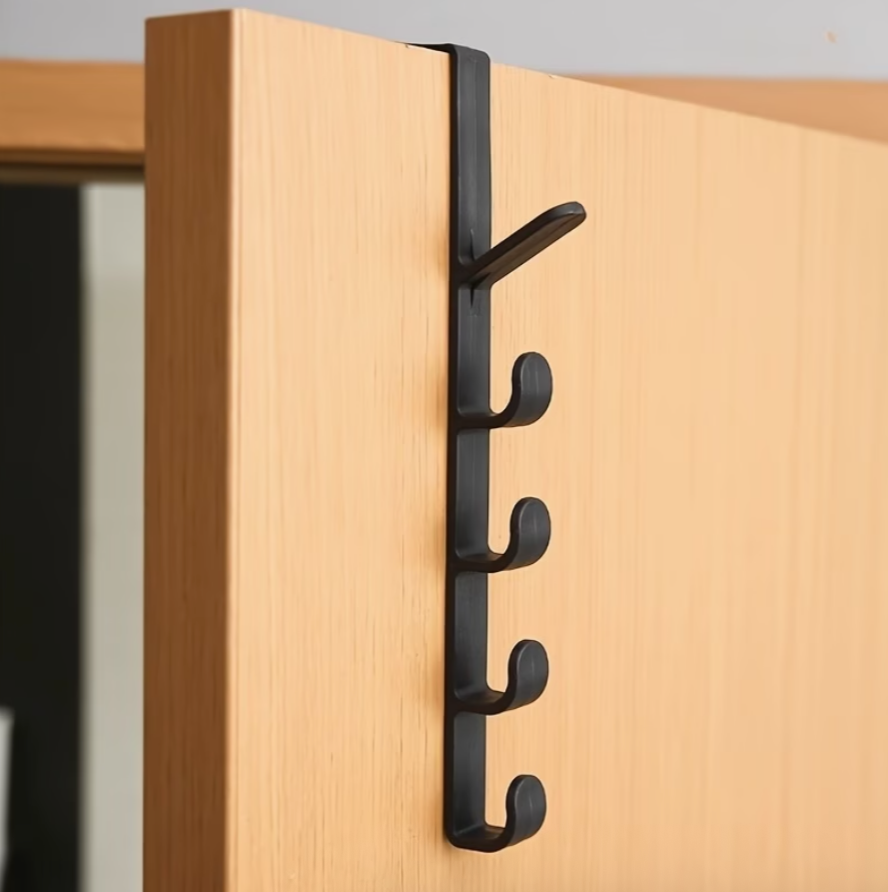 Over Door Hook Organizer – Multi-Purpose Back Door Bag & Bathroom Storage Hook for Home Organization