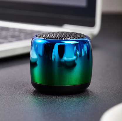 Portable Mini Bluetooth Speaker with Stereo Surround Bass, USB Outdoor Wireless Subwoofer Audio Player for Running, Gaming & Travel