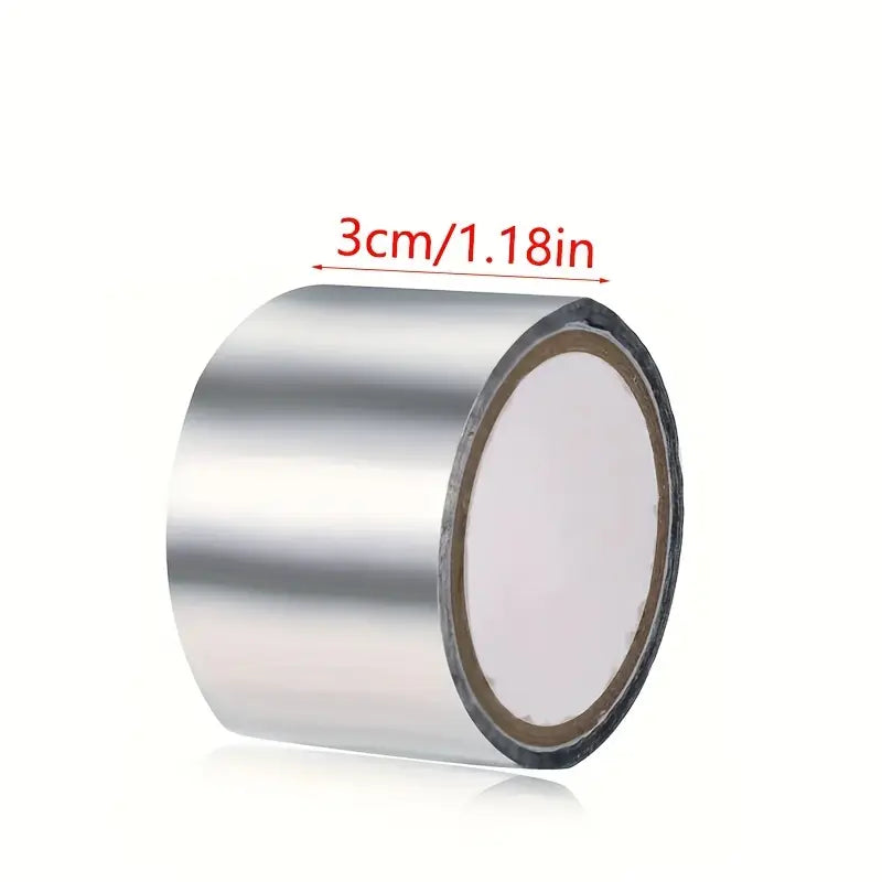 Heavy-Duty Aluminum Foil Tape – Waterproof Heat & Oil Resistant Sealing Tape for Kitchen, Bathroom & Countertops