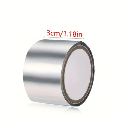 Heavy-Duty Aluminum Foil Tape – Waterproof Heat & Oil Resistant Sealing Tape for Kitchen, Bathroom & Countertops