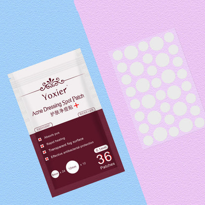 Invisible Acne Patch Set – Hydrocolloid Blemish Stickers for Pimple Treatment & Spot Protection