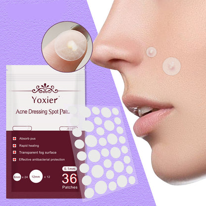 Invisible Acne Patch Set – Hydrocolloid Blemish Stickers for Pimple Treatment & Spot Protection