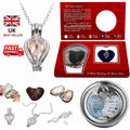 DIY Wish Pearl Necklace Kit – Lotus Locket with Cultured Pearl Pendant | 16.9 Inch Necklace Gift Set