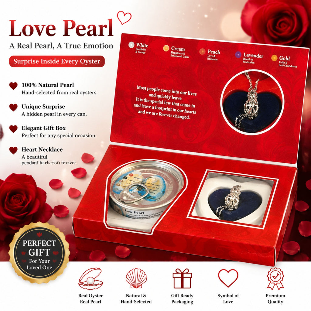 DIY Wish Pearl Necklace Kit – Lotus Locket with Cultured Pearl Pendant | 16.9 Inch Necklace Gift Set